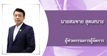 นายกรวิชญ์ สกุลตัง ผู้ช่วยกรรมการผู้จัดการ